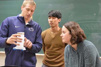 Mike Kwasnik,  Kyong Won Yoo, Amy Huff Rain Gauge